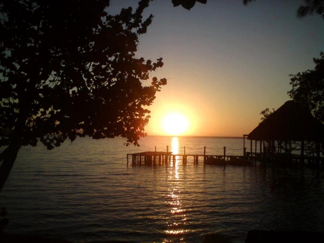 Atardecer en el Caribe